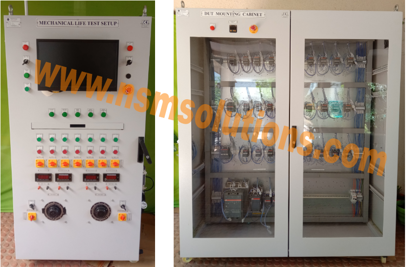 SrNo-232418/19 ; 35 Station Contactor Mechanical Endurance/ Life Test Bench