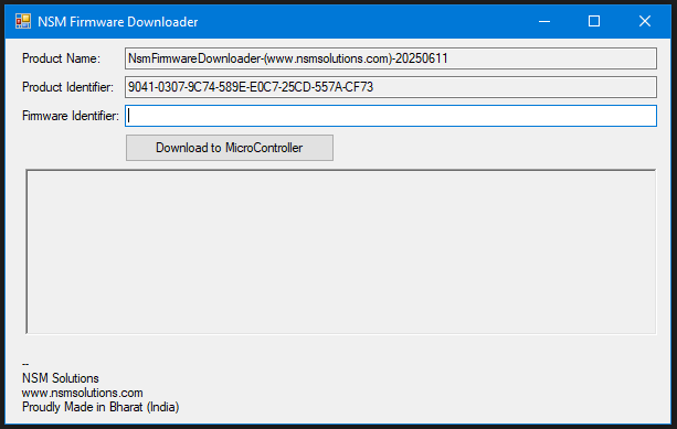 NSM Firmware Downloader