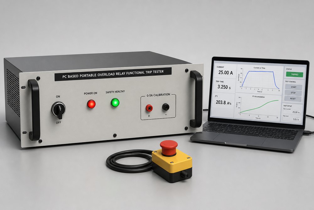 1906261905 ; PC Based Portable Overload Relay Functional Trip Tester